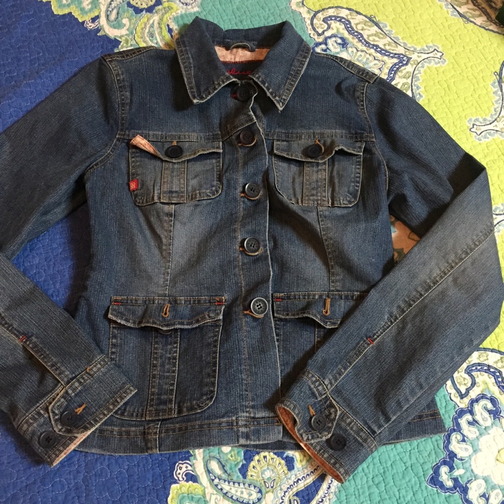 Denim jacket size large